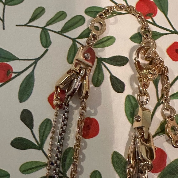 Stunning NWT Henri Bendel Multi Strand Urban Utility Triple Tassel  15" 17” 20” - Picture 9 of 15